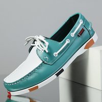 Quality Sailing Genuine Large Breathable Trendy Casual Leather Shoes