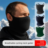 Winter Mountaineering Cold Proof Electric Bike Riding Warm Neck Gaiter Nylon Seamless Ear Hanging Face