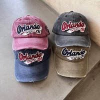 Vintage Washed Denim Cap – Distressed Baseball Hat 