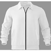  Waffle Texture Casual Jacket Slim Fit Stand Collar Zipper Coat Lightweight Breathable Poly Cotton Blend Outerwear 