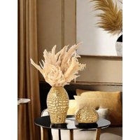 1 Modern Luxury Style Honeycomb Ceramic Vase Suitable Decoration Living Rooms Lobbies Dining Rooms Bedroom Corners Other Spaces