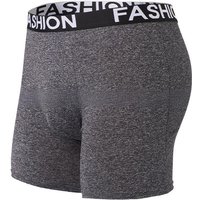 Underwear Style Does Not Rub Legs Sports Breathable Plastic Boxer Pants Solid Simple Boxer Pants
