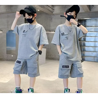 Summer Sports Suit Clothing Summer Internet Celebrity Short Sleeved Cool Handsome Fashionable Handsome