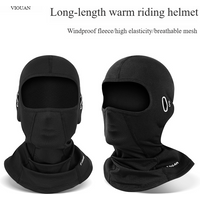 Sports Face Masks Bicycle Outdoor Riding Warm Mask Glasses Hole Head Cover Plus Velvet Autumn Winter Neck Warm Ski Mask