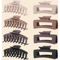 Non slip Rectangular Hair Clips Ideal Buns Ponytails Providing Secure Hold Hair Accessories