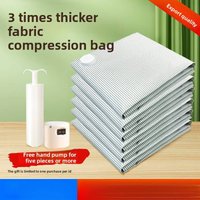 Fabric Vacuum Storage Bags 5 Compression Bags Blankets & Clothes 