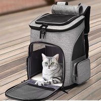Breathable Pet Cat Carrier Backpack Foldable Pet Carrier Transport Travel Bag Expandable Large Capacity Creative Cats Dogs