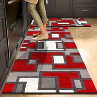 1PC Kitchen Mat Kitchen Entryway Rug Durable Carpet Hallway Mat Machine Washable Suitable Laundry Rooms & Other Home Decor