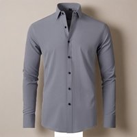Clothing Shirt Free Ironing Anti Wrinkle Simple Business Thin Shirt