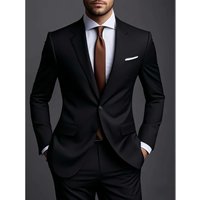  Slim Fit Suit Set – Modern Blazer & Dress Pants Weddings Parties & Business Casual 