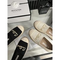 Cost performance 2024 New Xiaoxiangfeng Grass Weaving Fisherman's Women's Summer Canvas Lazy People Kick on Linen Single Little White