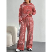 Pink Splicing 2025 New Camouflage Sports Style Foreign Trade Comfortable Fashion Casual European And American Women's Suit