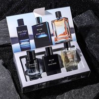 Men’s Perfume Set, 3 Pieces Each Set, Durable Light Fragrance, Blue, Wild Earth, Men’s Perfume, Wood Tone, 30ml*3, Send Family And Friends A Good Gift