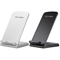 15W Desktop Wireless Charger Stand Stand Function Fast Charging Wireless Charging Pad Phones Devices