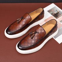 Loafers Men's Summer Breathable Loafers Slip-on Loafers Versatile Slip-on Casual Shoes