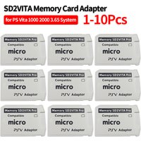 1-10Pcs SD2VITA 6.0 Memory Card For PS Card Adapter Converter 3.60 System Micro Digital Memory TF Card Converter