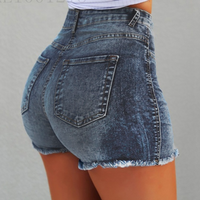 jeans stretch slim fit thin denim shorts