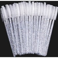 Disposable Crystal Eyelashes Brush Comb 50 300Pcs Eye Lashes Extension Mascara Wands Makeup Professional Makeup Beauty