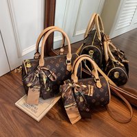 2025 High End Colorful Printed Boston Pillow Bag Vintage Fashion Versatile Crossbody Handbag
