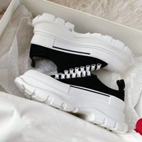 ChunNew Maikun Canvas Women 2024 New Genuine Leather Versatile Little White For Women's Casual Thick Sole Heightening