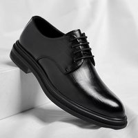 Leather Autumn Formal Business British Style Height Increasing Casual Suit Groom Wedding Shoes