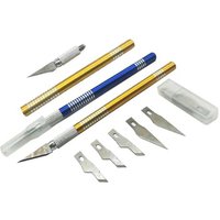 1 Set Craft Knife Craft Engraving Phone Repair Cutter Tool Non slip Sculpture Paper Cutting Blade Handicraft Carving Metal