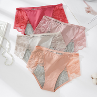 Clothing Menstrual Pants High waisted Comfortable Breathable Lace Transparent Lace