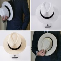 Arrivals Fashion Summer Casual Beach Large Brim Jazz Sun Panama Paper Straw Cowboy Fedora Hat Gangster
