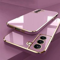 A53 A54 Plating Case Anti knock Plated Case Samsung Galaxy A52s A52 S A34 A14 A73 A33 A23 A72 A51 A71 A22 Full Cover Case