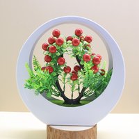 Home Furniture simulation green plants plastic artificial flowers creative bonsai desktop ornaments flower simulation plants