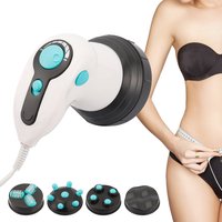 4 in 1 Infrarot elektrische Anti-Cellulite-Massage gerät Pistole Körper abnehmen und entspannen Muskel 3D Roller Gerät Gewichts verlust Fett entfernen