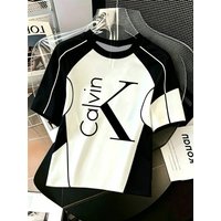 T Shirts 2026 blocked 3D Printed T shirt Bear Letter Patterns Trendy Popular Style This Year.