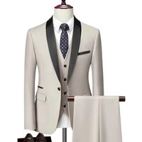 large suit foreign trade cross border fruit collar business gentleman banquet host evening dress