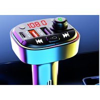Car charger with Bluetooth playback, hands-free, lossless sound quality, car PD cigarette lighter, car charger, fast charging