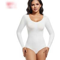 High Waist Seamless Shapewear Bodysuit Tummy Control Slimming Full Body Shaper Ultra Stretchy & Comfortable