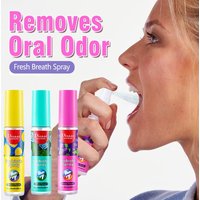 20Ml Freshener Lemon Drift Mint Taste Artefact Female Portable Breath Cushion Mouth Cleansing Spray