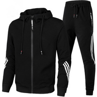 Clothing 2024 Casual Sports Set Hoodie Set Zipper Set