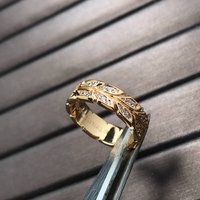 Tiffany™ -brand Vine Full Diamond Ring Code Number: 6-8#