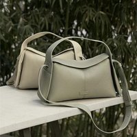 Songmont Yamashita Arimatsu Ear Hanging Eaves Small Medium Genuine Leather Commuter Handbag Shoulder Crossbody Hobo Bag
