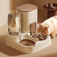 Automatic Feeding Integrated Machine Pets Large Capacity Food Feeder Cat Dog Drinking Water