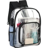 Waterproof Transparent Pvc School Bag Outdoor Large Student Backpack