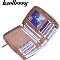 Wallet Horizontal Zipper Retro Card Holder Youth Fashion Coin Purse