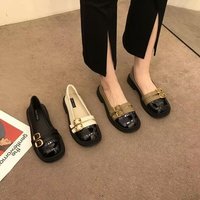 Mary Jane Shoes Retro British Style Small Leather Shoes Versatile Flat Bottom French Casual Single Shoes