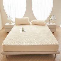Class Waterproof Mattress Protector Organic Soybean Fiber 