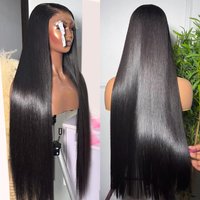 hot selling 250% Bone Straight 5×5 Glueless Preplucked 13×4 Frontal Wig 13×6 Transparent Lace Front Wigs For Women