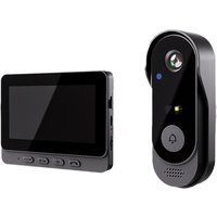 X8 Waterproof Video Doorbell Indoor Screen Pairing Free Home Surveillance Video Intercom HD Night Vision Capture