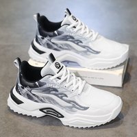 Casual Sneakers Breathable Low Top Shoes Mesh Panels Everyday Wear Lightweight Comfortable Round Toe Design Walking Sports