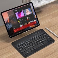 Farfi Portable Ultra thin Wireless Bluetooth compatible Keyboard Keypad IPad Phone Tablet