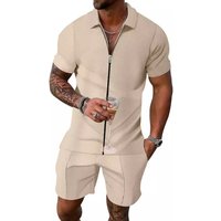 2023 Hawaii Vacation Loose Casual Short Sleeve+Shorts 2 piece Fashion Trendy Set