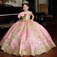 Green Evening Dress For Women Half Sleeve Puff Skirt Floor Length Takeaway Style Performance Host Birthday Piano
